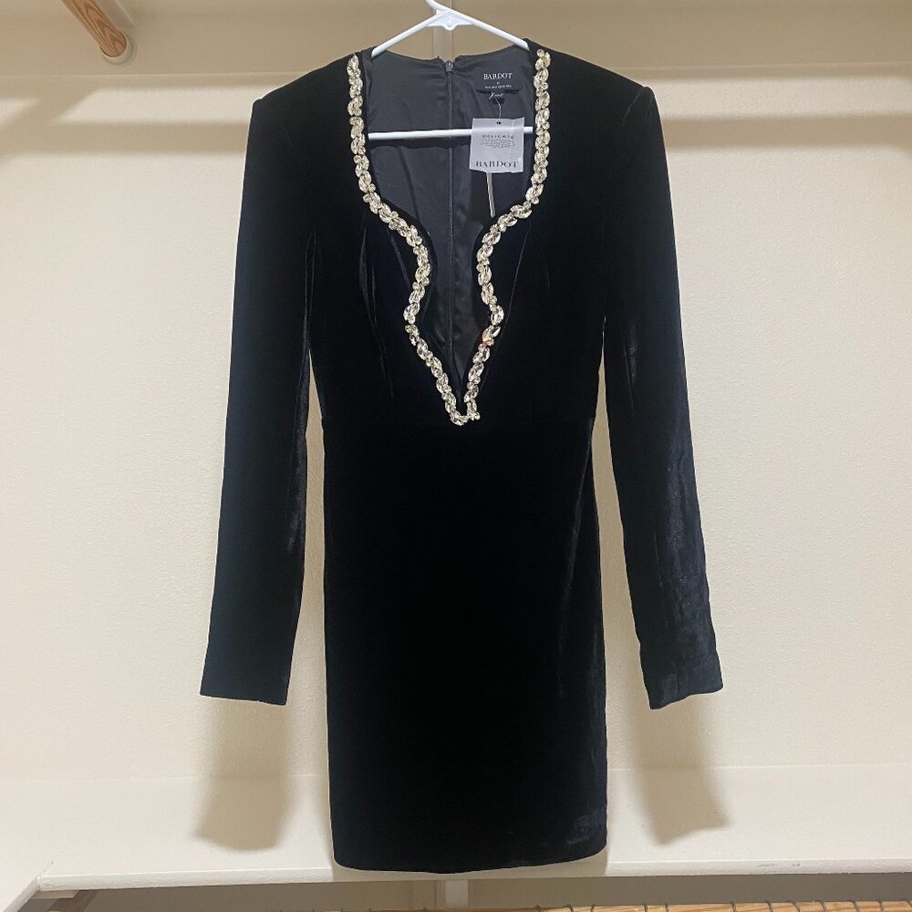 Bardot dress by australian designer Carol Skoufis